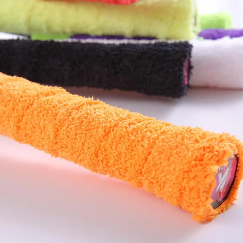 Anti-slip Badminton Tennis Towel Hand Glue Grip Overgrips Badminton Racket Wool Sweat Band Drop Shipping