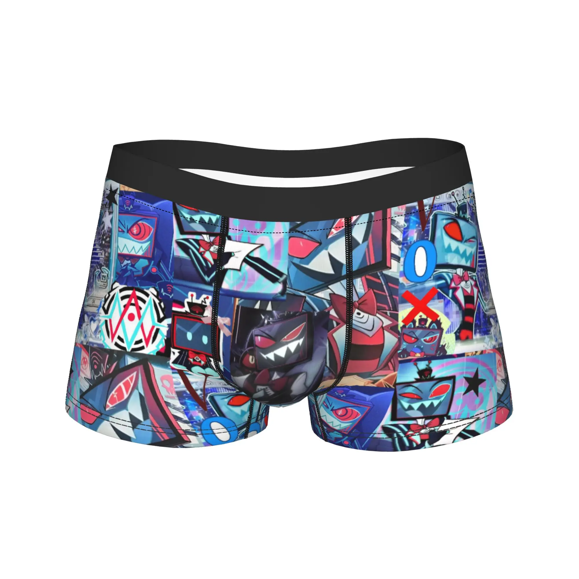 

Sexy Boxer Vox Shorts Panties Briefs Men Underwear Hazbined Hotels Soft Underpants for Male Plus Size