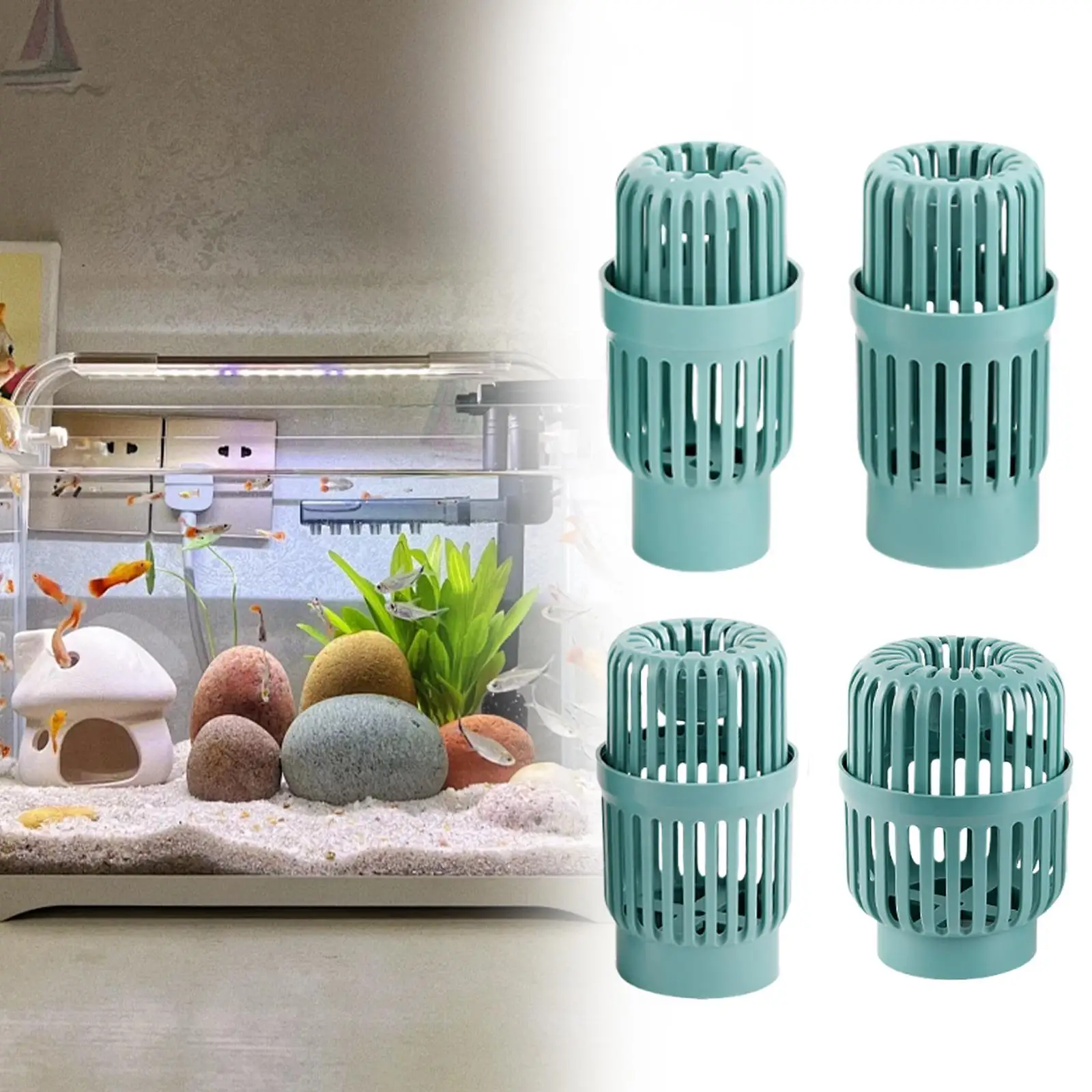 

Корзина для скиммера для рыбного пруда, сборщик мусора, двухслойный фильтр