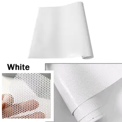 Black One Way Vision Fly Eye Tint Perforated Mesh Film Car Tint Window Tint Car Wrap Film Sticker Motorcycle Scooter Decals