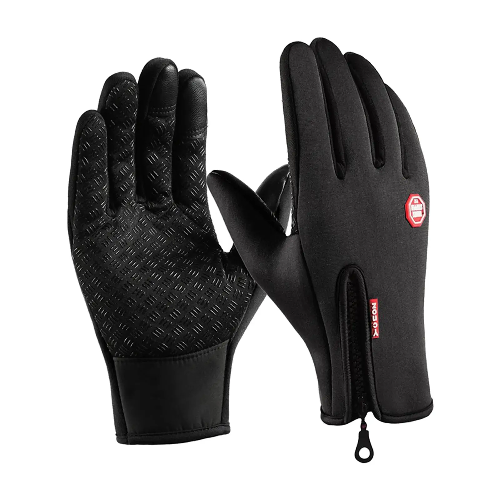Touch Screen Winter Gloves Men Waterproof Windproof Thermal Insulated Gloves Anti Slip Grip for Cycling Motorcycle Running