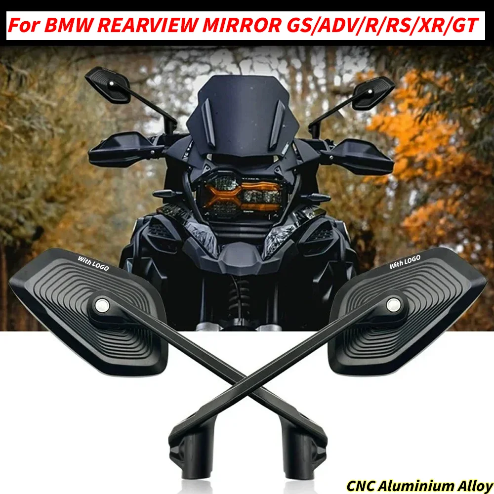 Rearview Mirror For BMW R1300GS R1250GS ADV S1000XR F900R/XR F850GS F750GS G310GS R1200GS F900GS R1250R/RS Side Rear View Mirror