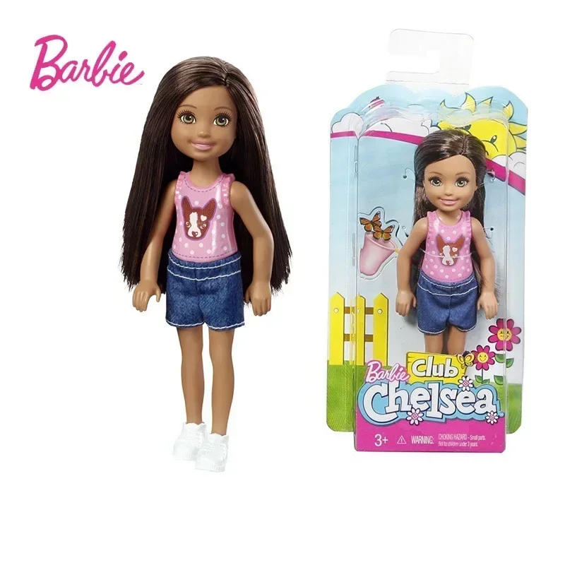 Barbie Club Chelsea Boy Doll Coleção, Mini brinquedos para crianças, meninas modelo, brinquedos bonitos do bebê, presente de aniversário, original,