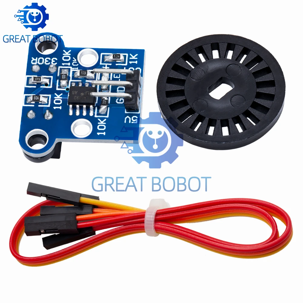 Slot‑Type Photoelectric Speed Sensor Module 3.3V‑5V Optocoupler Tacho Counter for Arduino 51 MCU AVR PIC DIY Electronic Project