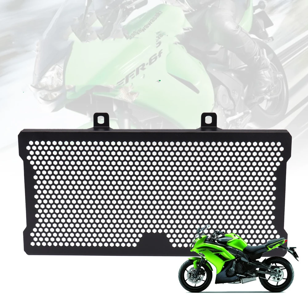 

For Kawasaki ER6N ER 6N ER-6N 2012-2016 Motorbike Radiator Grill Grille Guard Cover Protector