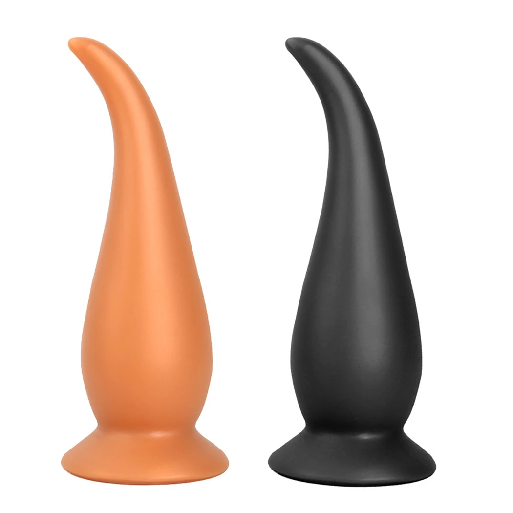 Silicone grande plug anale dildo con ventosa stimola la vagina e l'ano grande butt plug morbido anale dilatatore giocattoli del sesso prodotti del sesso