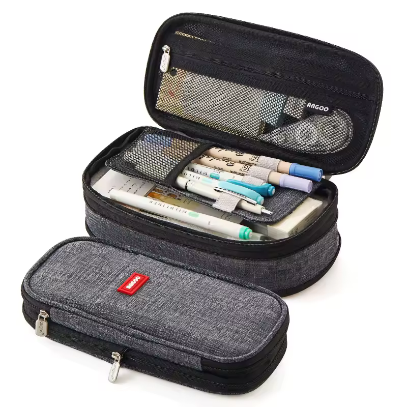 Creative pencil case Large Capacity Double Layers CPC Certification Safe Material School case Pouch Stationery for Girls - Image 6