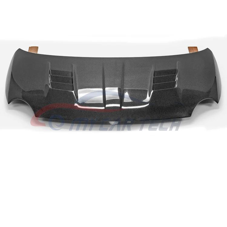 

For Fiat Abarth 595 500 Carbon Fiber Hood Scoop Bonnet Engine Cover Bodykit