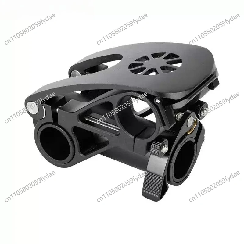 

Bicycle Folding Riser Aluminum Alloy Mountain Bike Five Dimensional Head Adjustable Heightening Handle Riser Accessories