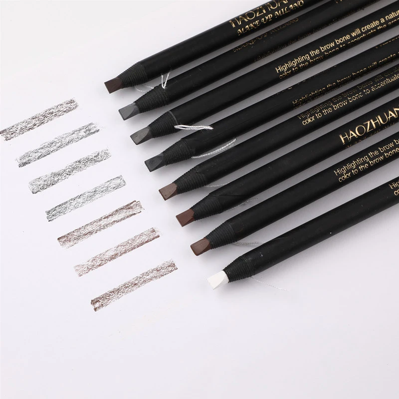 Crayon de tatouage à noyau dur pour les yeux, crayon noir longue durée, teinte cosmétique, stylo étanche, outil de maquillage pour les yeux