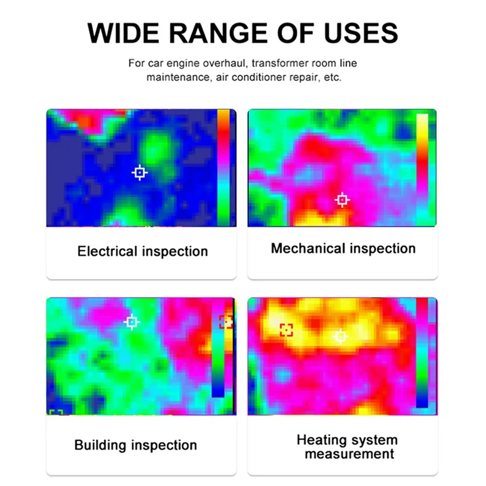 Noyafa NF-521 Infrared Thermal Imager -20~400°C Thermal Camera Professional Industrial Thermal Imager Floor Heating Detector