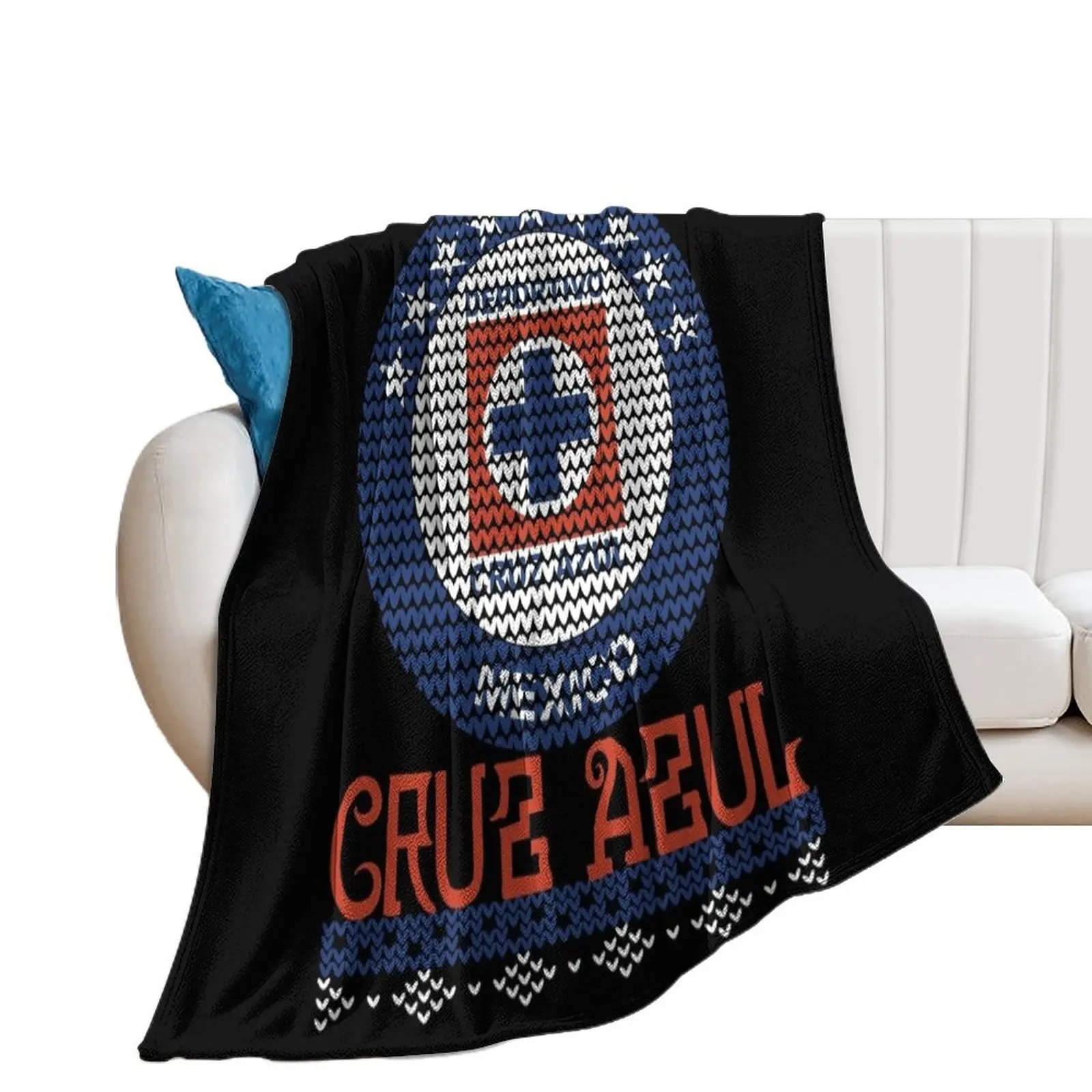 Cruz Azul Throw Blanket Soft Beds For Baby sofa bed for winter Blankets