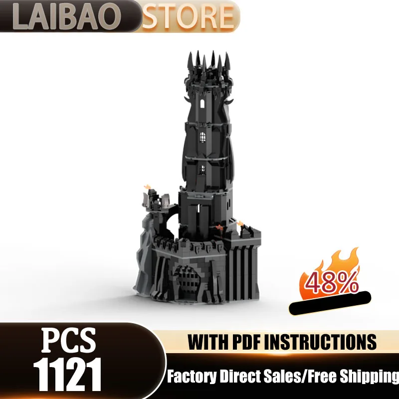 

Ring Movie Model Moc Building Blocks The Return of the King Technology Bricks Christmas Assembly Street View DIY Toys Gifts