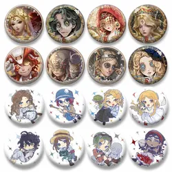 Horror Game Identity V Badge Natasha Anne Lester Cartoon Brooch Enamel Pin for Clothes Backpack GAMER Collection Badges Gifts