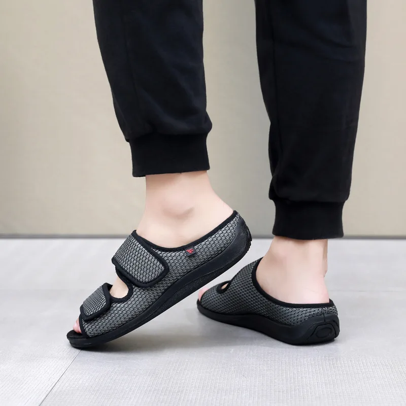 35-49 new casual orthopedic wide foot edema shoes, thumb valgus adjustment soft and comfortable diabetic shoes walking shoes