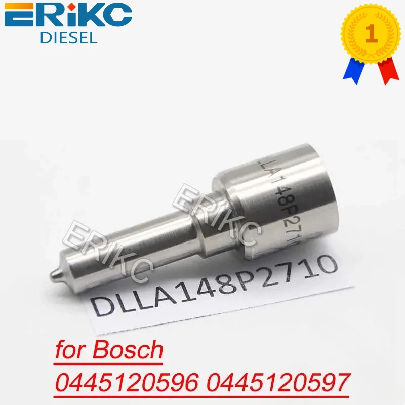 DLLA148P2710 رذاذ حقن السكك الحديدية المشتركة 0433172710 حاقن الوقود فوهة تلميح DLLA 148 P 2710 لـ 0445120596 0445120597