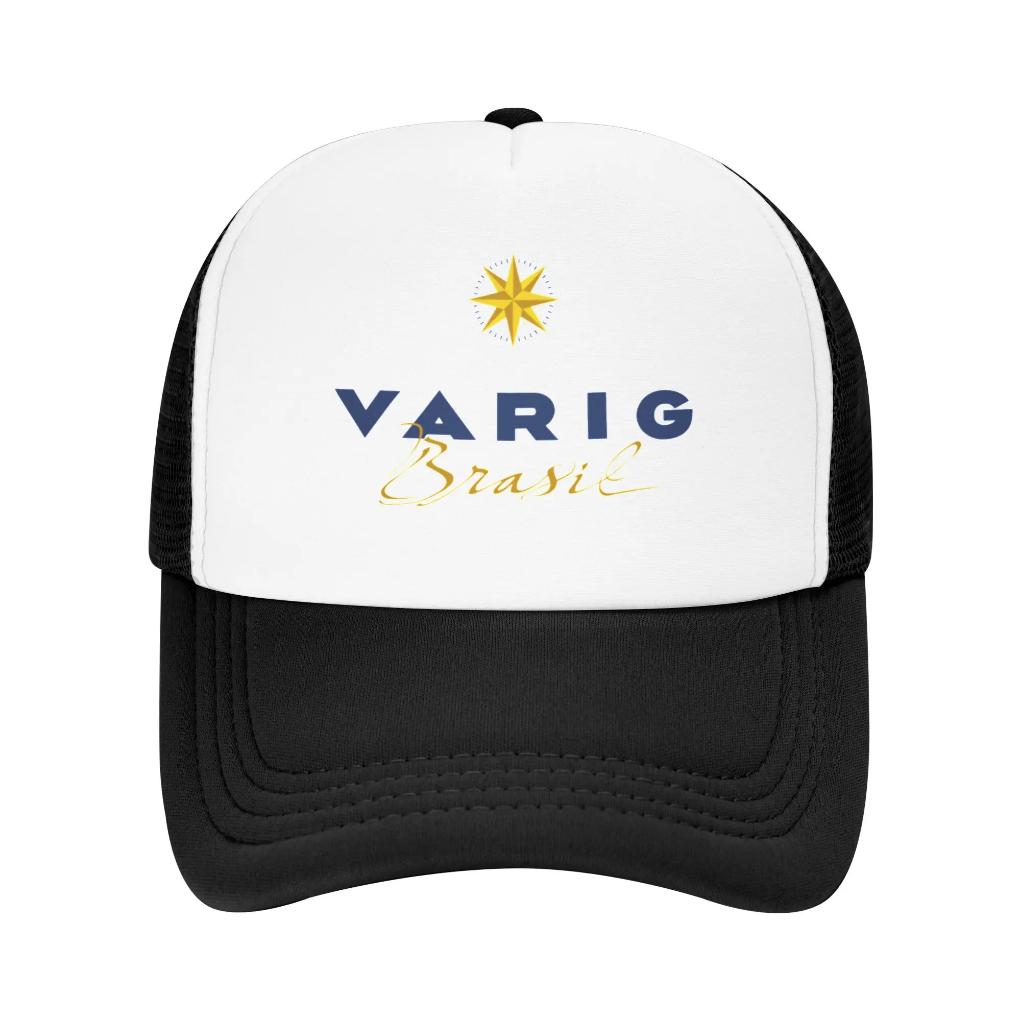 Boné de beisebol de malha Fashion Varig Brasil Avia ao Aeroporto Aviação Aviões Estilo Feminino para Mulheres