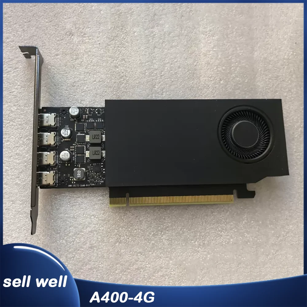 

Графическая карта 4*miniDP DDr-R6 A400 A400-4G