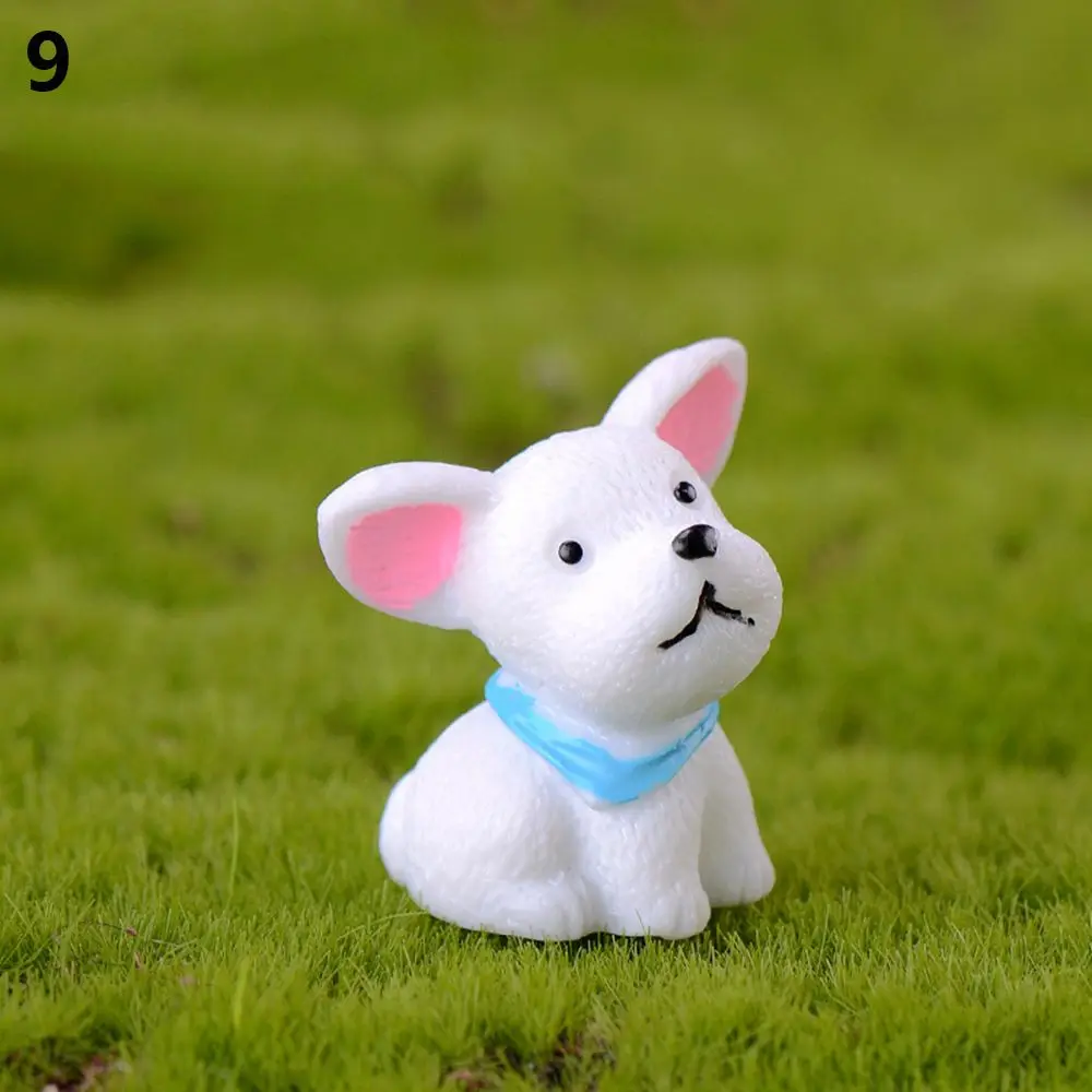 Mini White Bear Polar Bear Figurines Simulation Home Micro