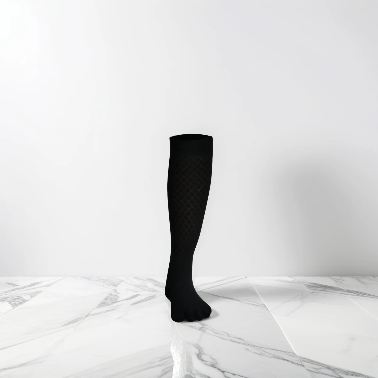 زوج واحد من الجوارب المزخرفة عند أصابع القدم، جوارب رياضية مزخرفة من القطن الفاخر قابلة للتنفس ومرنة ومتينة للمنزل، جوارب للجري للارتداء اليومي #3