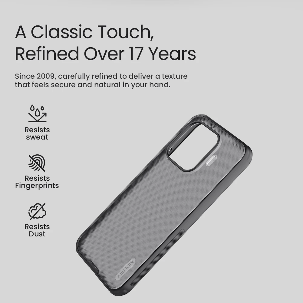 Für Xiaomi 17t Pro Hülle NILLKIN Passgenaue Hülle Hochwertige Super Frosted Shield Hülle Matte PC-Abdeckung Für Xiaomi 17t Pro – Detail 4