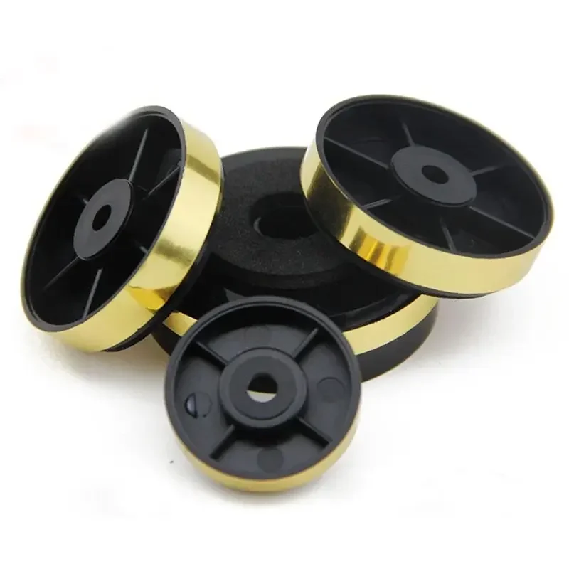 4 pz/lotto 30 40 50mm di diametro punte per altoparlanti supporto per piedi, piedini per amplificatore Audio attivo, altoparlanti fai da te parti di