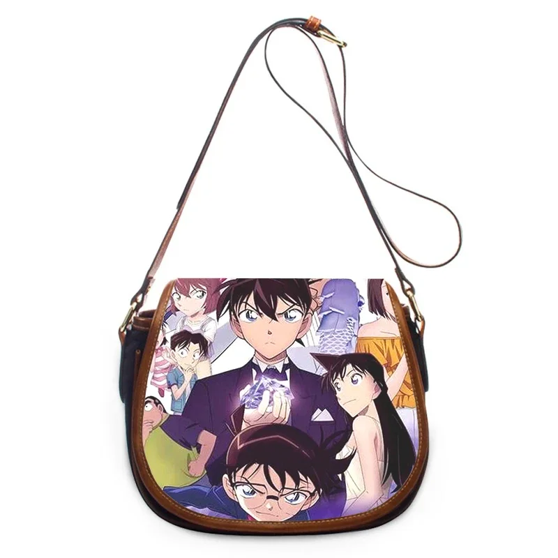 Detective Conan Anime 3D Print New Fashion Women Crossbody Bag Luxury Handbags Women Bags Zipper Shoulder Bag Women Shoulder Bag