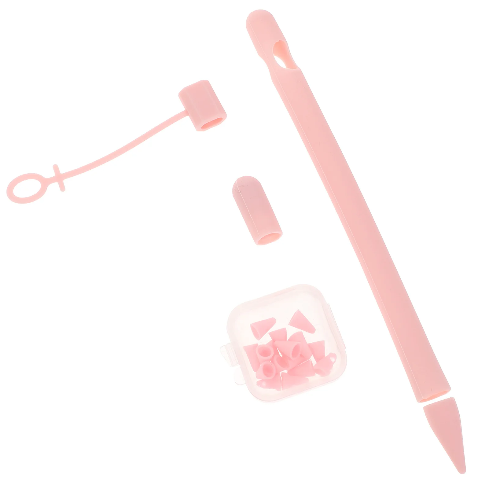 

Pencil 1 Protective Cover Premium Silicone Stylus Pen Case Smooth Non-Slip Scratch Resistant for Stylus Pen