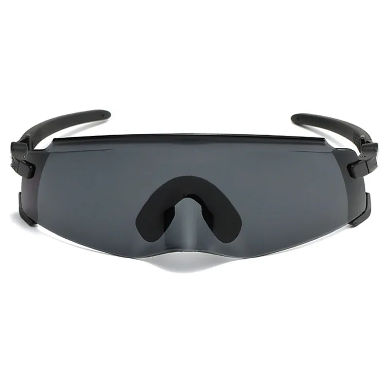 Vintage Half Frame Spiegel Zonnebril Mannen Vrouwen Merk Rijden Sport Goggle Ontwerp Oversized Zonnebril Man Bestuurdersbrillen