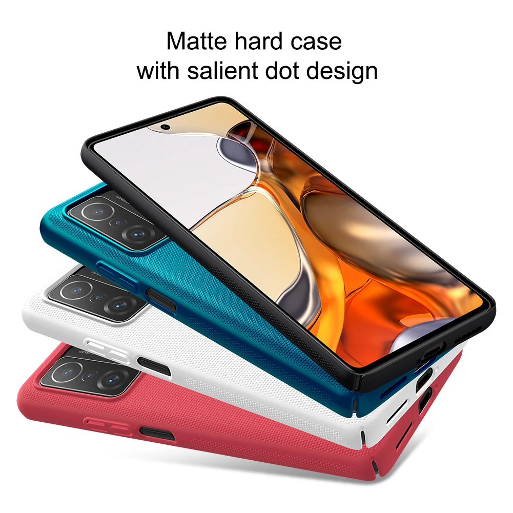 

Nillkin Case for Xiaomi Mi 11 Lite Mi11t Pro Hard PC Cover Mi 11 Pro 11t Frosted Shield Cover Mi 11 Ultra Mi11 11i 11X Cases