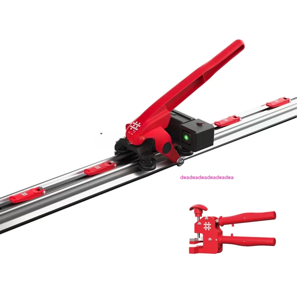 Tile Cutter for Large Format Tiles Rock Slab Manual Cutting Tool with Build-in Suction Cups Tile Push Knife 2400mm/2800mm/3200mm