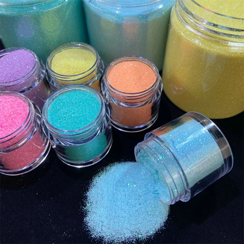 Poudre à Ongles en Bouteille de 10ml, Pigment Coloré pour Manucure, Effet Sucre, Poussière Brillante, Décorations Artistiques