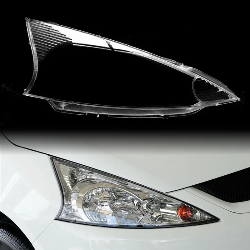 غطاء المصباح الأمامي الأيمن للسيارة ، غطاء مصباح أمامي ، ظل مصباح شفاف ، غلاف مصباح ، غطاء غبار لميتسوبيشي جرانديس-صوفي