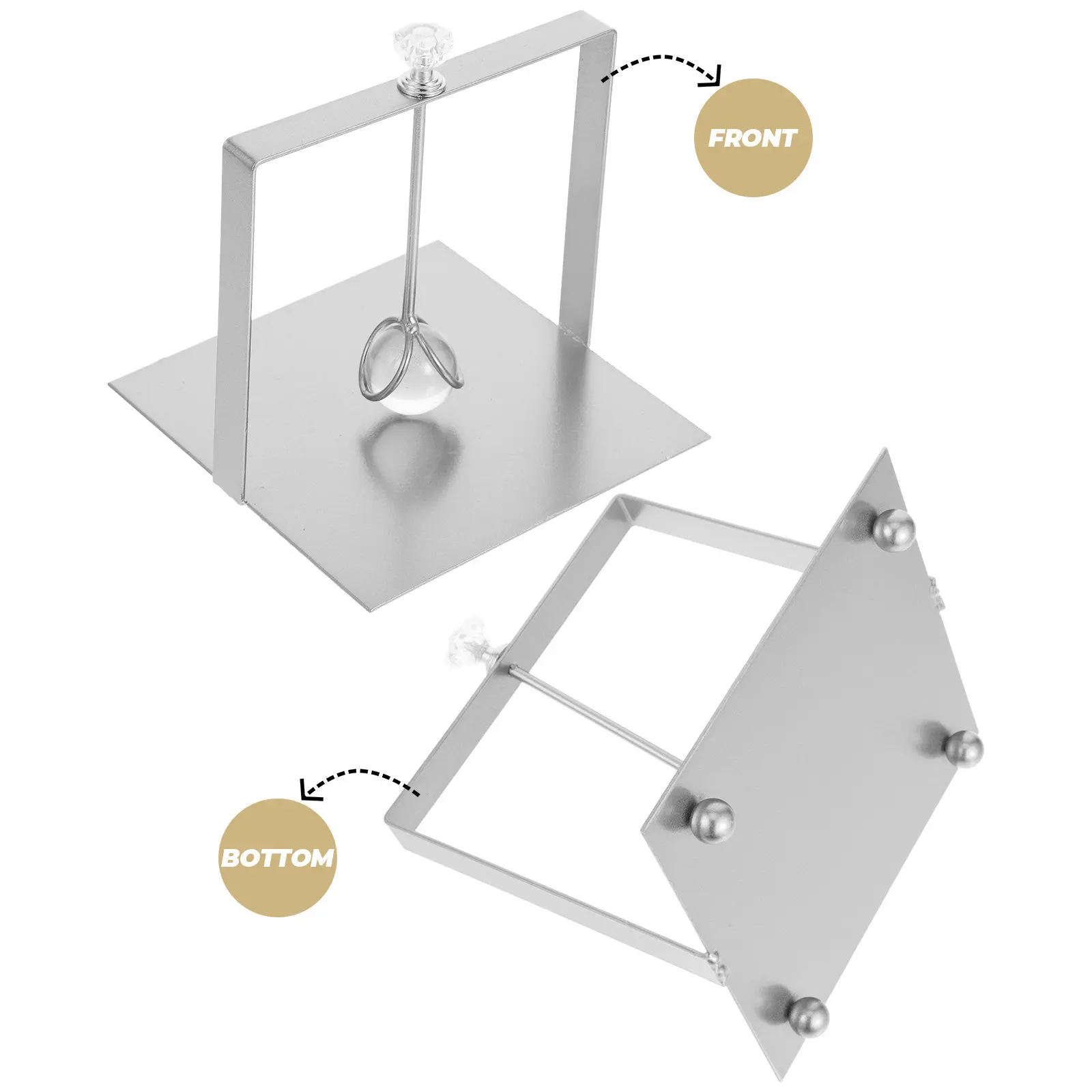 Metal Acrylic Metal Paper Towel Holder Decorative For Console Table Decor Christmas Decoration Table Napkin Modern - view 5