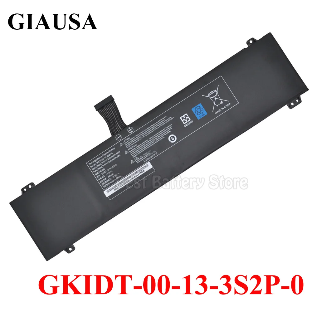 GKIDT-00-13-3S2P-0 Battery For XPG Xenia 15 For Schenker XMG Fusion 15 XFU15L19 GKIDT-03-17-3S2P-0