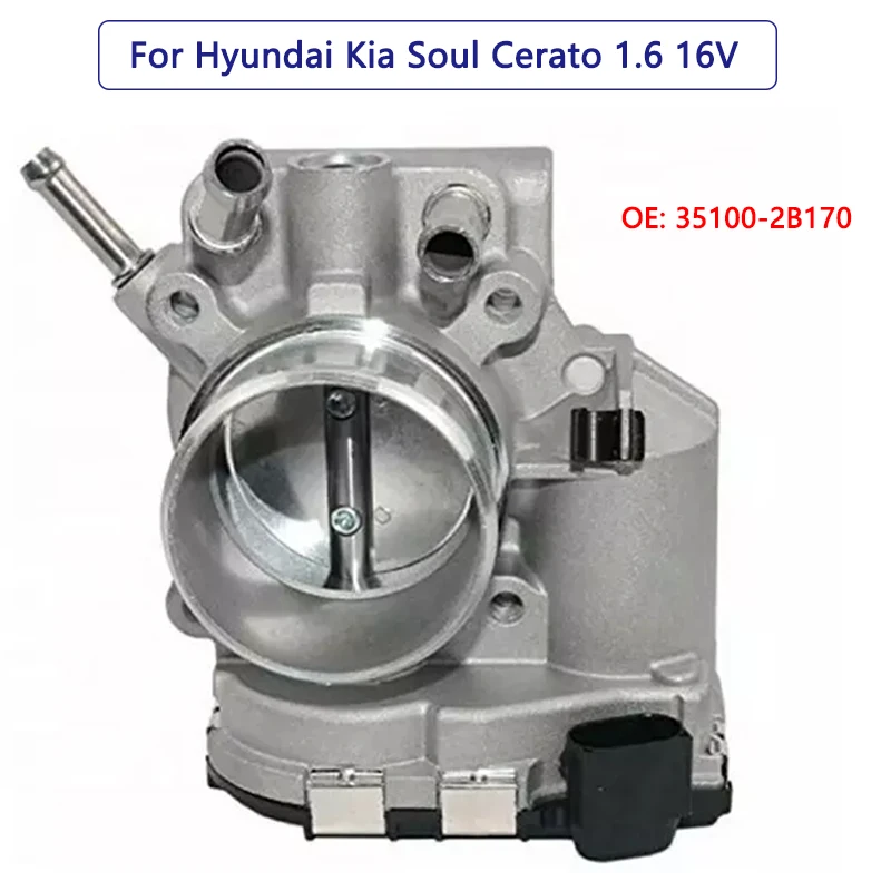 

New Throttle Body For Hyundai Kia Soul Cerato 1.6 16V Throttle Valve 351002B170 35100-2B170 9045010017 83955016529