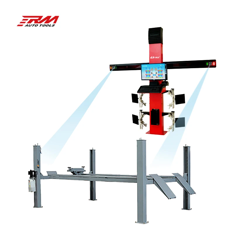 RM Tire Changer Combo Car Garage Equipment 3D Car Wheel Alignment One Station Auto Service  Machine and Tools