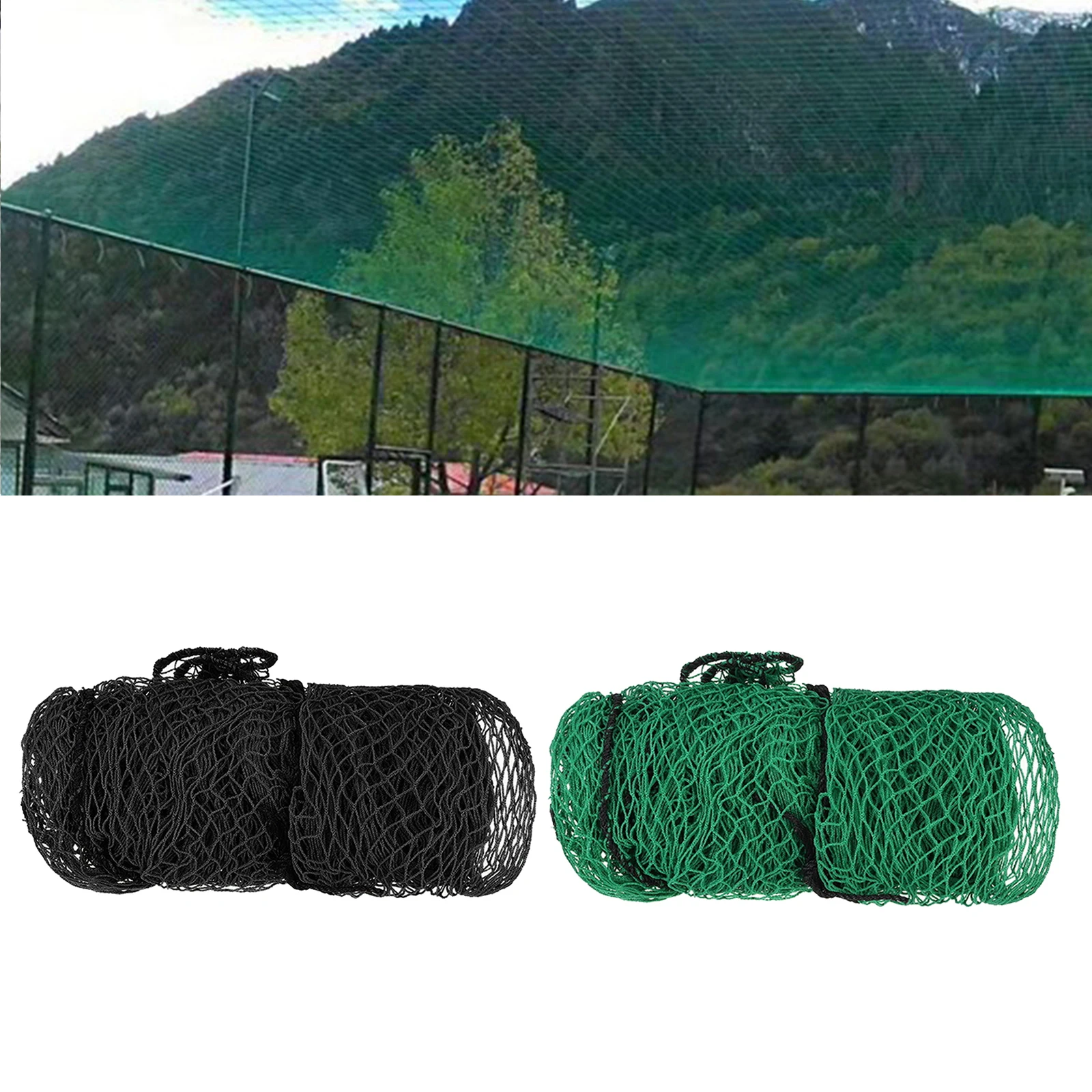 10ft Golf Cage Heavy Duty Rope Border Netting indoor e outdoor