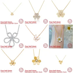 Stylish and Elegant 2024 VCA Four-leaf Clover Necklace