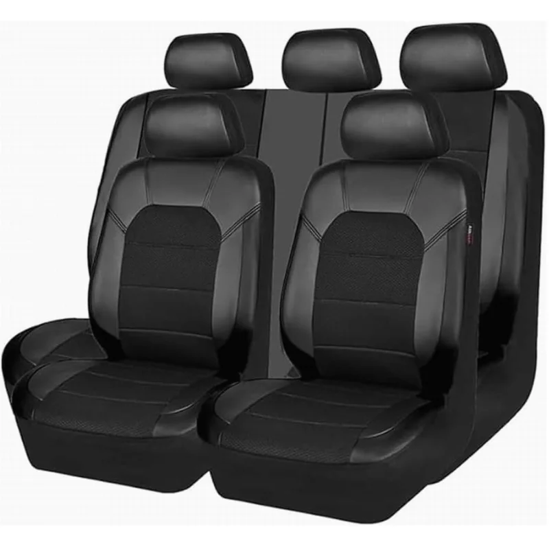 

Five seat universal seat cover with multiple colors, suitable for seats, anti fouling and wear-resistant PU leather seat cover