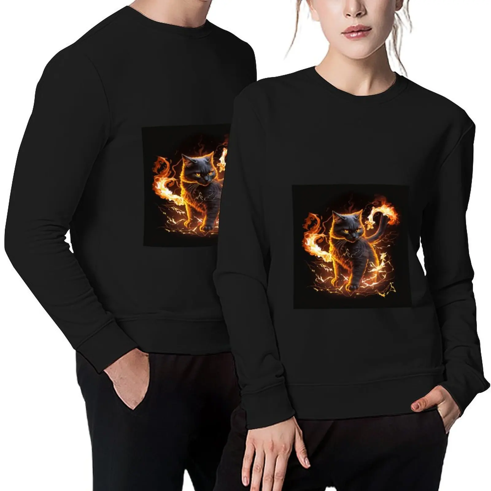 

Balrog cat shirt Pullover fashion men clothes for men men's clothing japanese style hooded sweatshirt