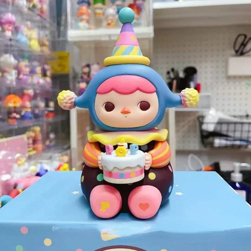 PUCKY Birthday Baby Ten Years Anniversary Special Offer Baby Molly Cake Figure Storage Case Kawaii Gift