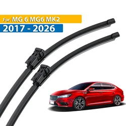 Erick's Wiper LHD Front Wiper Blades For MG 6 MG6 MK2 2017 - 2026 Windshield Windscreen Clean Window Car Rain Brushes 24''+18''