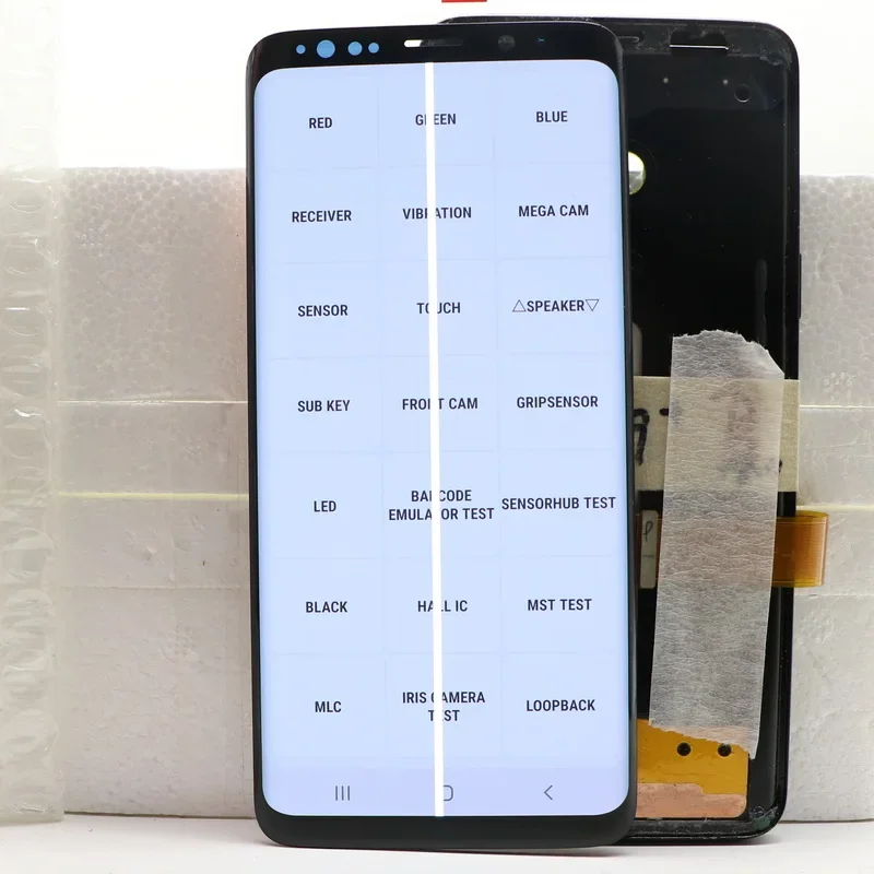 SUPER AMOLED S9 Display Screen For Samsung Galaxy S9 G960F G960F/DS G960U Lcd Display Digital Touch Screen Assembly Replacement