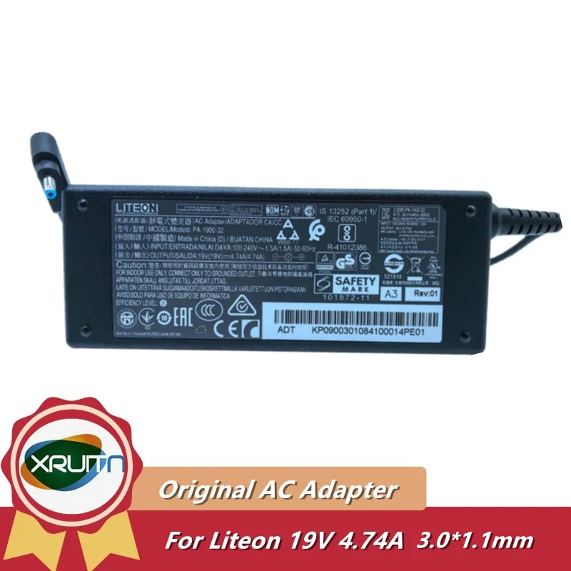 Genuine Liteon PA-1900-32 90W 19V 4.74A 3.0*1.1mm Laptop AC Adapter Charger For Acer Power Supply Adaptor