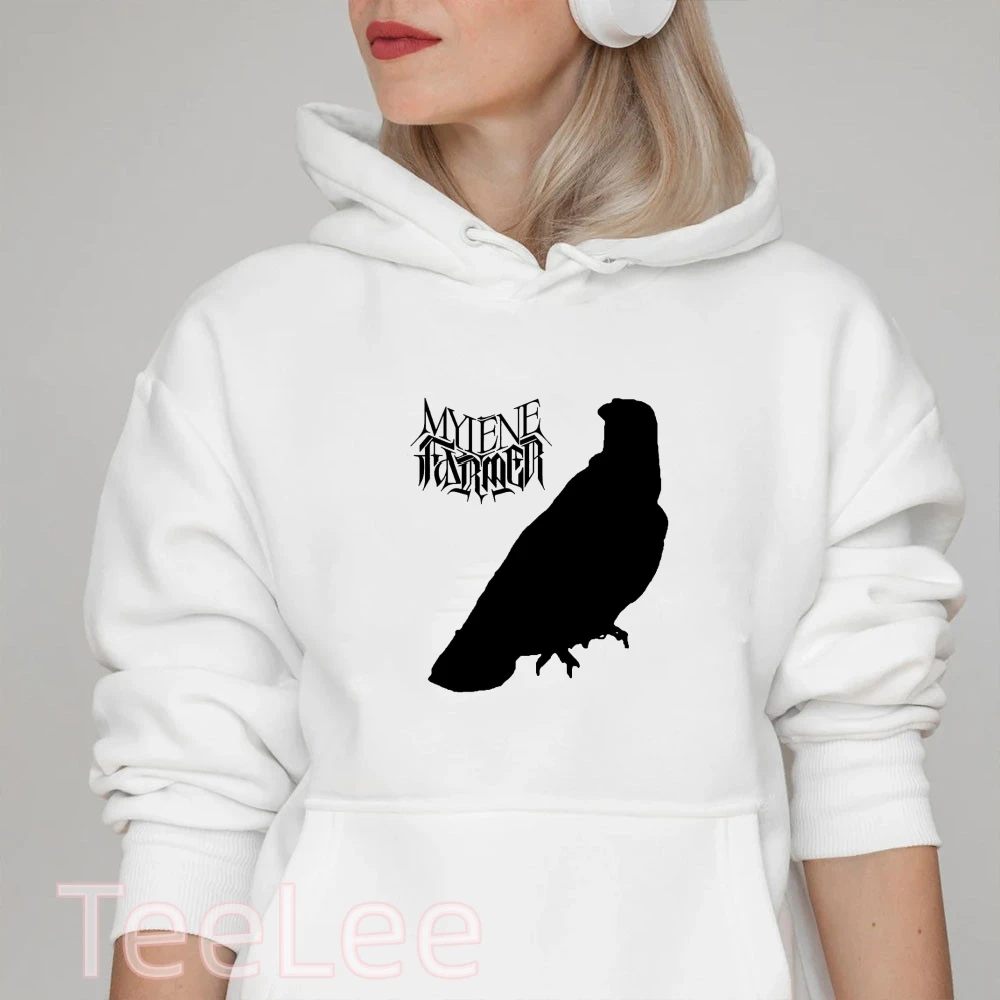 Anime Hoodies Streetwear MYLENE FARMER Fashion Tops Unisex Sweatshirt Autumn Letter Printing hoody winter clothes women