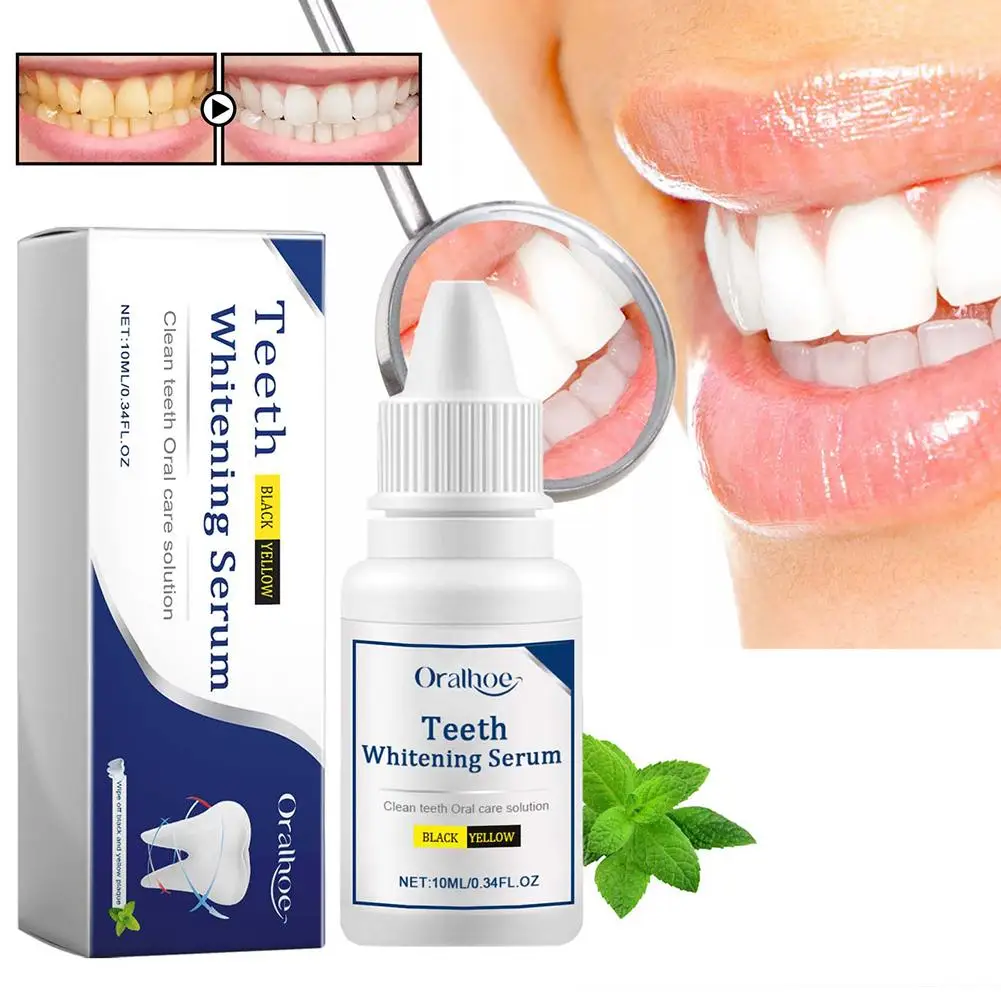 

Teeth Whitening Essence Toothpaste Remove Teeth Breath Whitening Oral Essence Care Stain Color Corrector Fre Brightening M2h7