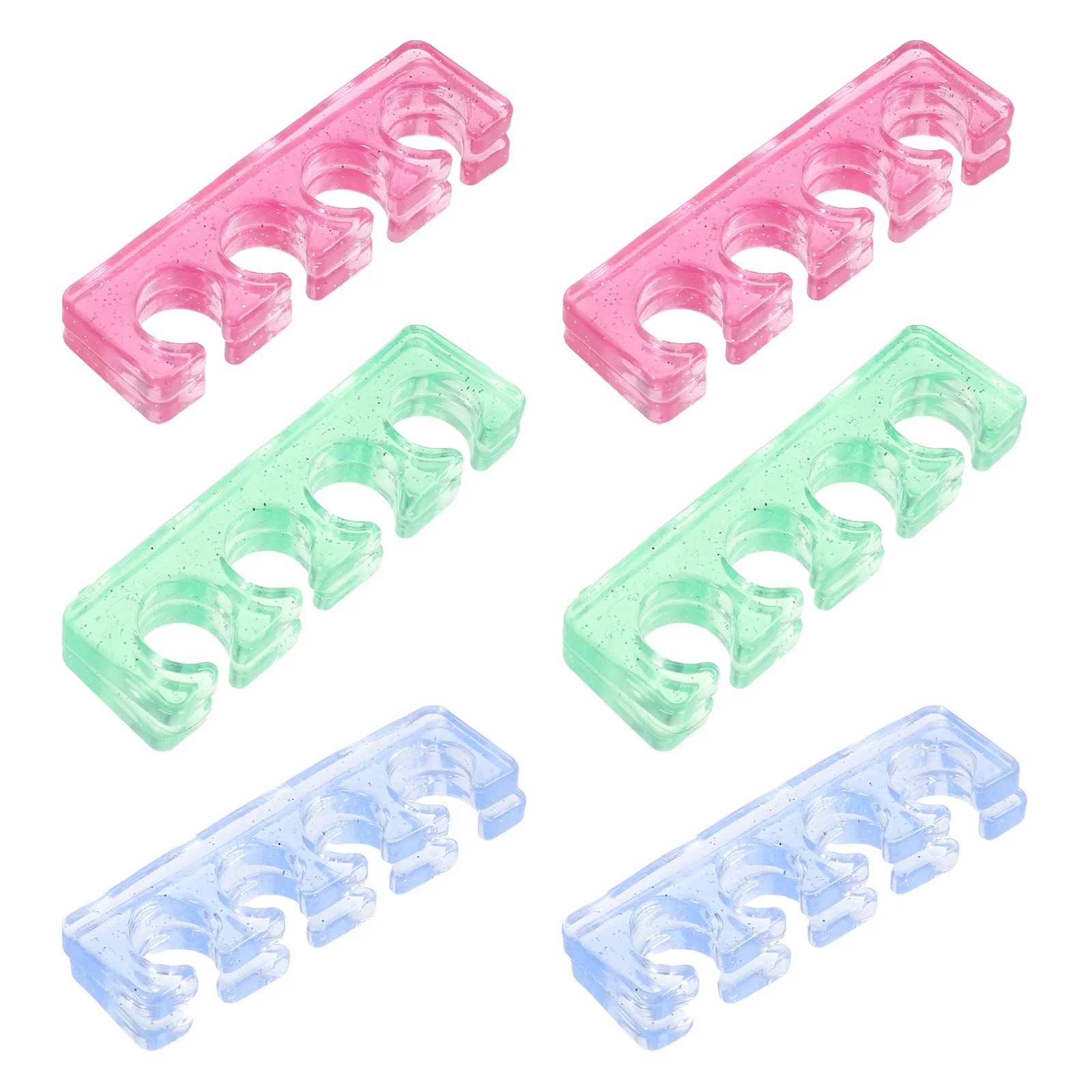 Séparateurs d'orteils en Silicone, 12 pièces, entretoises d'ongles, outils de manucure et de pédicure, séparateur d'ongles, soins des pieds, séparateur d'art des ongles