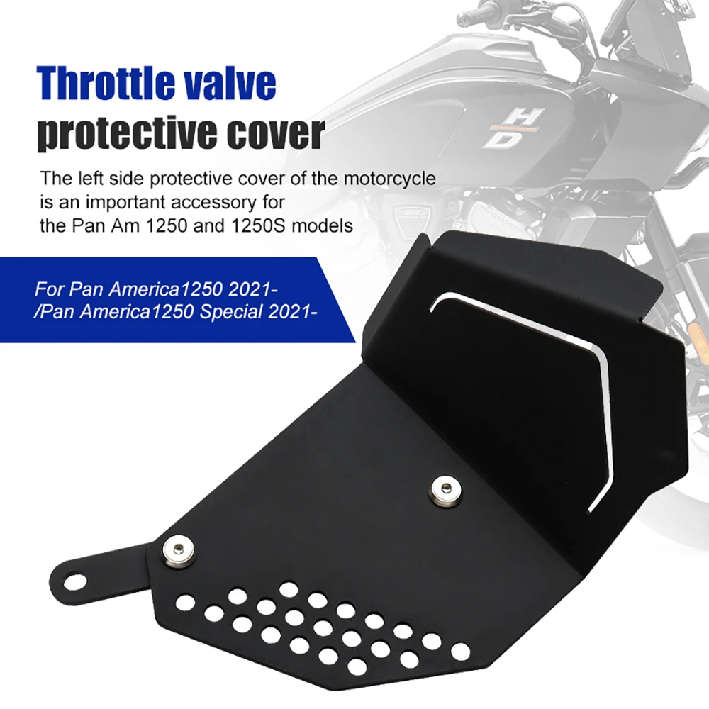 Fit For Pan American 1250 Special 2021 Motorcycle Accessories Mid Frame Engine Heat Shield Throttle Guard Cover Valve Guard