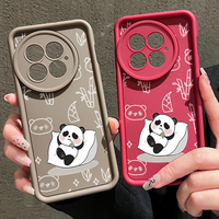 Cute Pandas Pattern TPU Case For OnePlus 13T 13R 12R 13 12 11R ACE 5 3 2 Shockproof Soft Silicone Phone Cover For OnePlus 13R 13